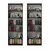 Kit com 2 Estantes Livreiro 6908 - GG Móveis & Decoração