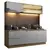 Armário de Cozinha Compacta 200cm Rustic Lux na internet