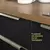 Armário de Cozinha Compacta 200cm Rustic Preto Lux 01 na internet