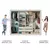 Guarda Roupa Casal Alabama 4 Portas de Correr com Espelhos - GG Móveis & Decoração