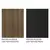 Armário de Cozinha Compacta 180cm Rustic Preto Agata 03 - GG Móveis & Decoração