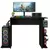 Mesa para Computador Gamer Preta 9414 - GG Móveis & Decoração