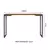 Mesa de Escritório Industrial 120cm Rustic - GG Móveis & Decoração