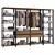 Guarda-Roupa Closet Modulado Valencia 4 Gavetas 258cm - comprar online