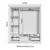Guarda Roupa Casal Lyon Plus 3 Portas de Correr 4 Gavetas - GG Móveis & Decoração