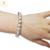 Pulsera Plata Bolas Grandes cod1378