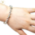 Pulsera Plata Y Oro Rolo Nro 1 cod1387 - comprar online