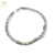 Pulsera Plata Y Oro Groumet Chata cod1435