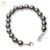 Pulsera Acero Bolas Grandes 10 mm cod1454