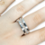 Anillo Plata Bulgari Cinta con Cubic Sin Fin cod1114