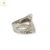 Anillo Plata Rustico Mujer cod1171