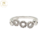 Anillo Plata Rodinada Micro Pave cod3433 en internet