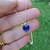 Dije Corazon Swarovski Elements Azul Sapphire 10 mm Plata 925 (Sin Cadena) cod4587 en internet