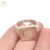 Anillo Plata Nacar Blanco Cuadrado cod2623 - comprar online