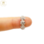 Anillo Plata Solitario Compromiso con Cubic cod3410