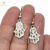 Aros Plata Y Oro Mano de Fatima Colgante cod2015 - comprar online