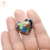 Anillo Acero Corazon Multicolor cod3533 - comprar online