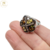 Anillo Acero Piedras cod3534