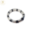 Anillo Acero Negro Y Plateado cod2330