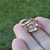 Anillo Acero Flor Calada cod3535