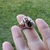 Anillo Acero Detalle Rojos Y Negros cod2331