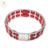 Pulsera Acero Semi Esclava con Rojo Pierre Cardin cod1487487