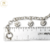 Pulsera Plata con 4 Dijes San Benito cod1365 - comprar online