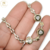 Pulsera Plata Y Oro Corazones con Cubic cod3932 - comprar online