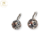 Aros Swarovski Plateado Bella Rivoli 10 mm Brisura cod2589 - comprar online