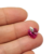 Dije Corazon Swarovski Elements Fucsia 10 mm Plata 925 (Sin Cadena) cod4578 en internet