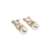 Aros Plata y Oro Lady Di Perla 8 mm cod4474