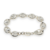 Pulsera Plata 925 Eslabon Gucci Hombre Mujer Nro 4 cod4547