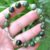 Pulsera Plata 925 Piedra Natural Jade Energia Positiva cod4534