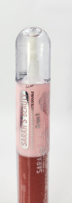 Lip Gloss e Batom Líquido Matte Double Sarah's Beauty - comprar online