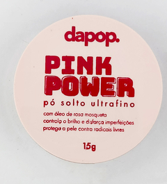 Pó solto ultrafino Pink Power - Dapop - comprar online