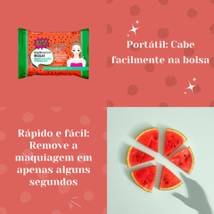 Lenço Demaquilante - Cheirinho de Melancia - Super Poderes - comprar online