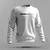 Moleton Gola Redonda Whatever Flanelado Super Confortavel Tecido Premium - comprar online