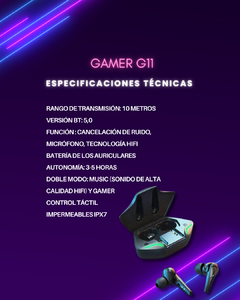 Auriculares MD-G11 - Gaming & Sport  - tienda online