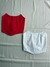 Top rojo/blanco