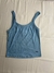 Top azul pastel