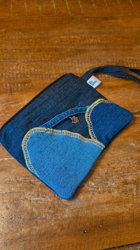 Necessaire Jeans Bondinho