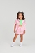 Conjunto kimono + croped + short Bambollina - comprar online
