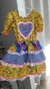 VESTIDO XODÓ - FESTA JUNINA - ELEGANTITOS MODA INFANTIL