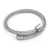 Bracelete DotRound Aço Inox Prateado - comprar online