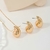 Conjunto Colar e Brinco Gota Dourado - comprar online