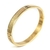 Pulseira Aço Pai Nosso Dourado 8mm - comprar online