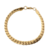 Pulseira Elo Cubano Dourado - comprar online