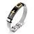 Pulseira Executiva Luxe Gold Aço Inox - comprar online