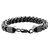 Pulseira Luxury Black Steel na internet