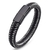 Pulseira Skin Couro Preto - comprar online